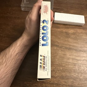 Adventures Of Lolo 2 CIB (Nintendo NES, 1990) Complete CIB - Tested - Authentic