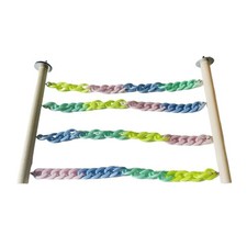 Climbing Toy for Flying Squirrels, Hanging Swing Made of Climbing Ropes, Robust,