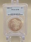 1885-CC Morgan Silver Dollar $1 - PCGS AU58