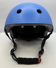 Helmet Blue Kids Adults Small 50-54cm Unisex Pedal Cyclist Skate Safety Gift