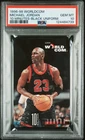1996-98 Worldcom, Michael Jordan, 10 Minutes, Black Uniform, Phone Card , PSA 10