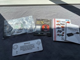 NEO GEO X GOLD Console Set Handheld Dock Controller Megapack Vol 1 Ninja Masters