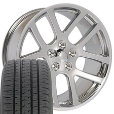22 Rims Tires Fit Dodge Ram Srt Chrome Wheels Bda Tires 2223 22 Rims Tires Fit Dodge Ram Srt Chrome Wheels Bda Tires 2223