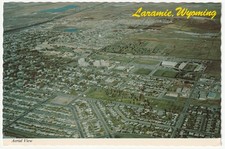 Older University of Wyoming Cowboys War Memorial Stadium & Fieldhouse Postcard