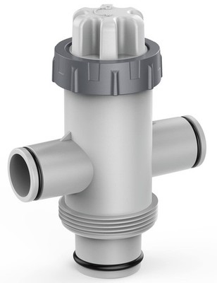 POOLHACKER Pool Fittings Dual Split Hose Plunger Valve, Pool Parts Replacemen...