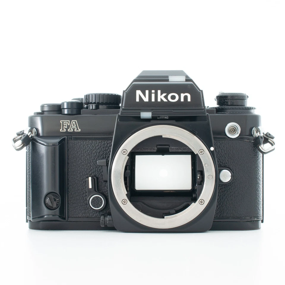 Nikon FA Black SLR 35mm Film Camera Body Tested From Japan [ Exc +3 ] #0730b - Image 3 of 4