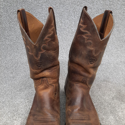 Ariat Sedona Western Cowboy Boots Men Size 8.5 EE Brown 
