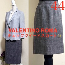 Excellent Condition Large Size Valentino VALENTINO ROMA Made in Italy Check T