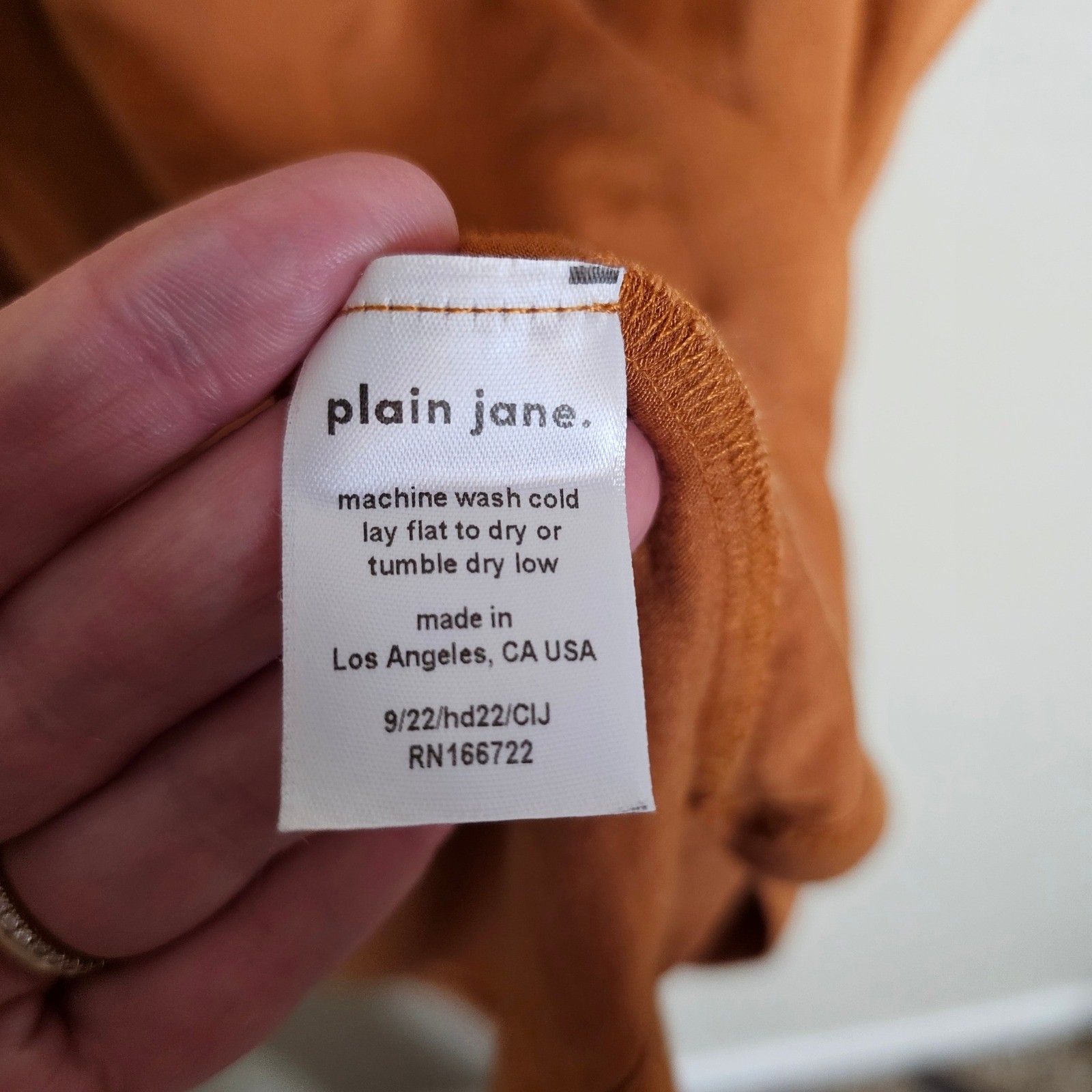 Plain Jane Women Large Basic Crew Neck Short Slee… - image 3