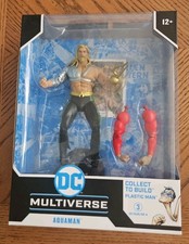 McFarlane DC Multiverse 7  AQUAMAN JLA Collect to Build BAF  Plastic Man   3 NIB