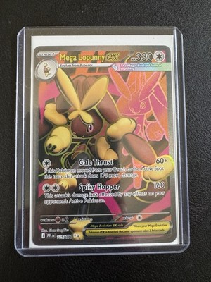 Pokémon Mega Lopunny EX Ultra Rare Full Art Holo 115/094 Phantasmal Flames