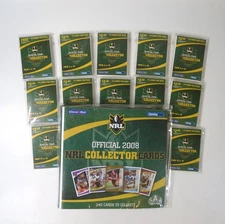 NRL 2008 Courier Mail Collector Cards & Album Complete all Still Sealed