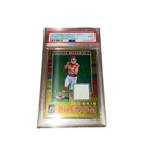 2017 DONRUSS OPTIC ROOKIE PHENOM PLAYER-WORN PATCH PATRICK MAHOMES PSA 9 🔥