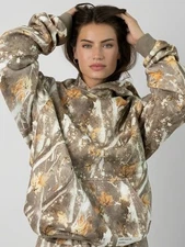 Comfrt Unisex Camo Hoodie In Adirondack Size XL New