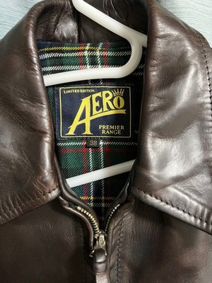Aero Leather エアロレザー　ハイウェイマン　38 楽天市場】エアロレザー AERO LEATHER ライダースジャケット