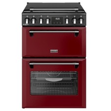 Image of Stoves Richmond DX 60cm Dual Fuel Cooker - Garnet Red 444411997