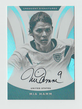 2017 Panini Nobility Crescent Signatures Mia Hamm Auto On Card USA