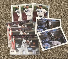 8 Card Rc Lot 2021 Topps Pro Debut Xavier Edwards 2020 Rookie Bowman Chrome