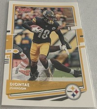 2020 Panini Donruss Football Diontae Johnson Pittsburgh Steelers base card #218