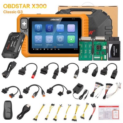 OBDSTAR X300 Classic G3 Ke/y Progarmmer for Car/HD/ E-Car/Motorcycles/Jet Ski