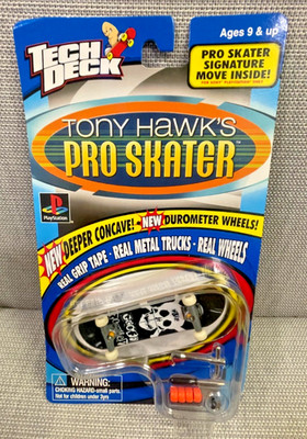 Vintage 1999 Tech Deck Tony Hawk s Pro Skater Flip Geoff Rowley 3530