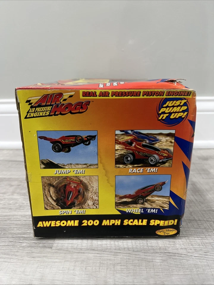 Motor de presión de aire Air Hogs Gray Road Ripper 1999 de colección nuevo en paquete muy buen estado Foto 4 de 4