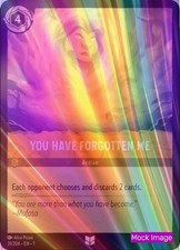 You Have Forgotten Me. 31/204Lorcana The First Chapter ⚜️Cold Foil⚜️