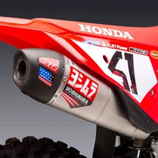 Impianto di scarico completo Yoshimura RS-12 (S.Steel/S.Steel) Honda CRF250R 2022