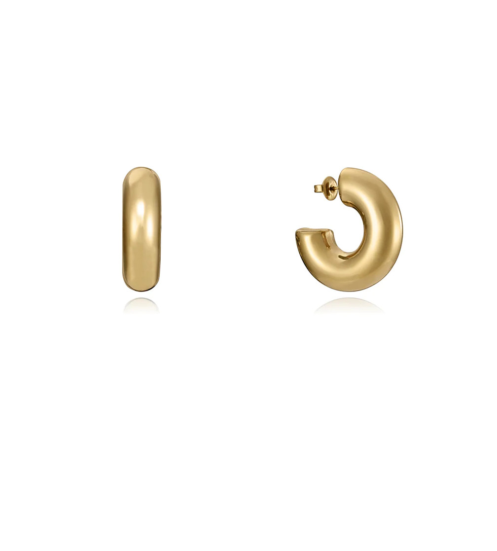 Pendientes Viceroy Mujer Acero 14089e01012 Aro Grande