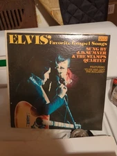 Elvis Presley Favorite Gospel Songs Sung By JD Sumner & The Stamps Qt (MINT)