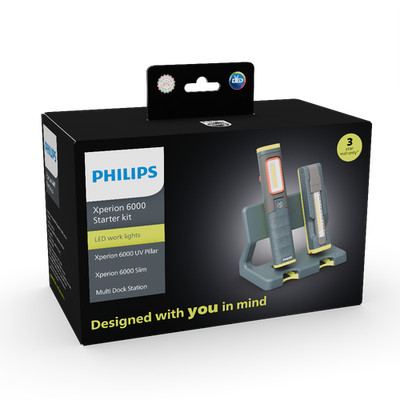 Philips Xperion LED WSL Starterkit UV Slim CM X60