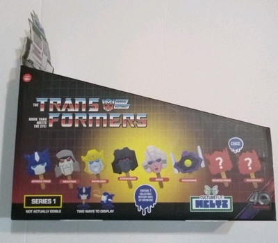 Culturefly Meltz Transformers Series 1 Mystery Vinyl Store Display Box