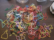 Large Lot Of Silly Bandz Bracelets