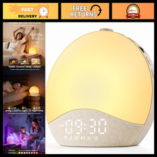 Sunrise Alarm Clock with White Noise Sound Machine - Wake Up Naturally, Sleep Ai