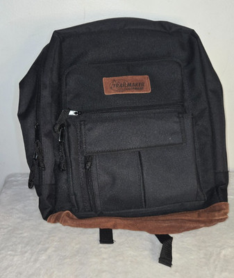Vintage Trailmaker Black Backpack with Tags