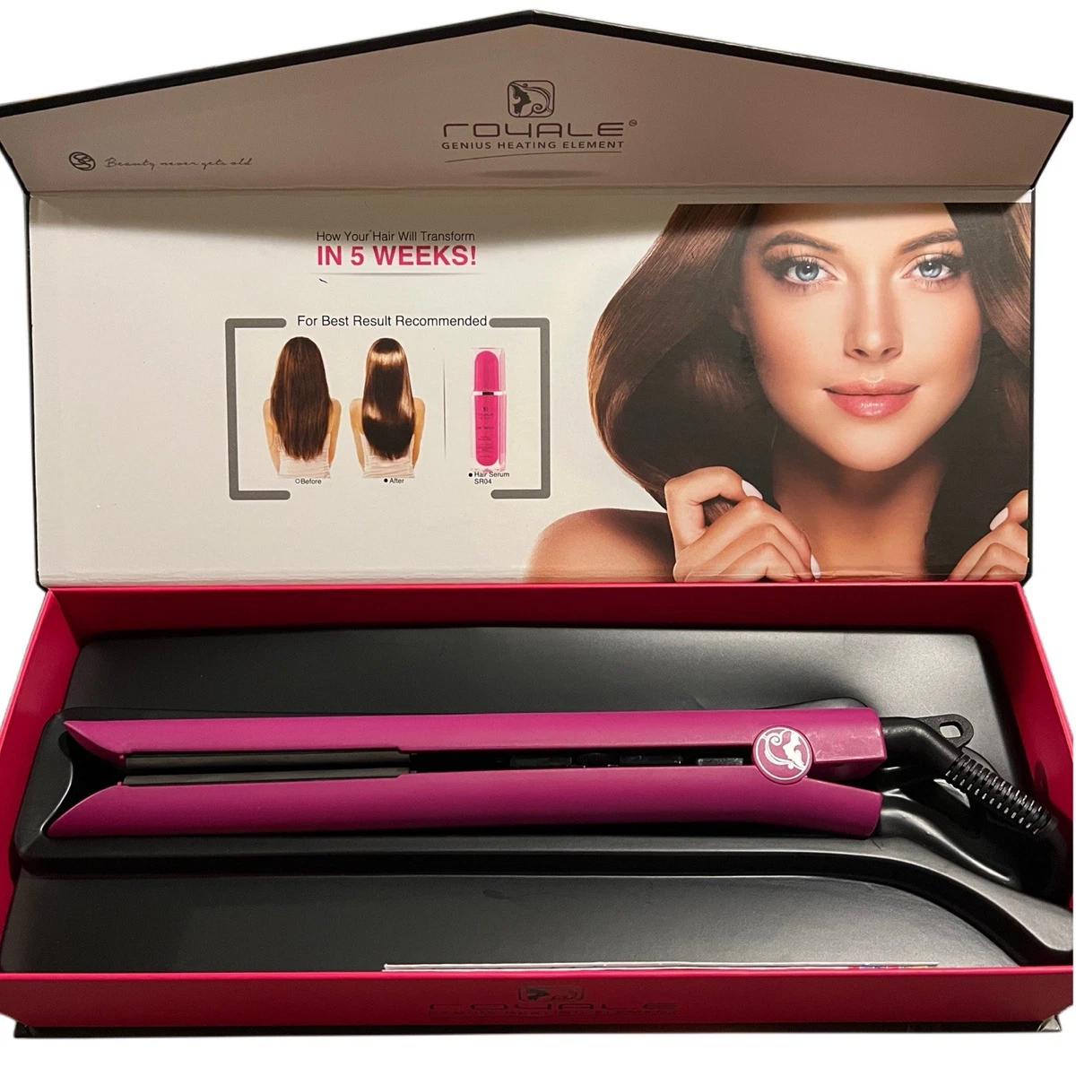 Royale All Hair Types Ceramic Hair Curling & Straightening  display picture 3