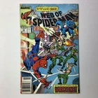 Web of Spider-Man #44 Newsstand Variant (Marvel Comics 1988) Vintage