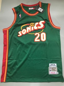 throwback seattle supersonics jersey