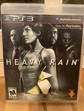 PS3 Heavy Rain , excellent condition, hardly used, disc, case and manual