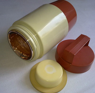 Vintage Plastic VTG Thermos Bottle Ice Bucket Thermos