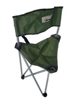 Leisure Impact Portable Camp backpack fishing Stools/seats w/ backrest-Used