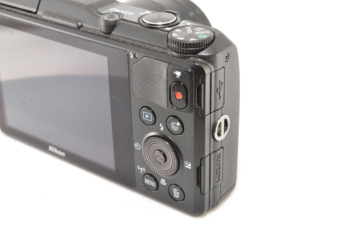 Nikon Coolpix S9700 Point & Shoot digital camera 30x Black Nikon Coolpix S9700 Point & Shoot digital camera 30x Black