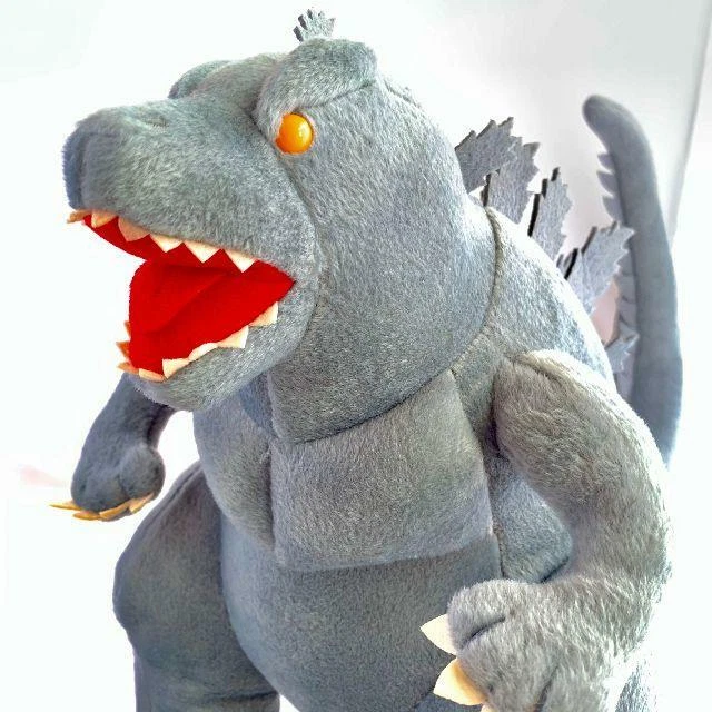 RARO Muñeca de Peluche Godzilla King of Monsters Mega GRANDE 2019 de JAPÓN 32 cm 12,6" Foto 2 de 4