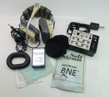 Telex E-951 Aviation Headset & Soft Comm Portable Intercom P/N ATC 4 - Untested