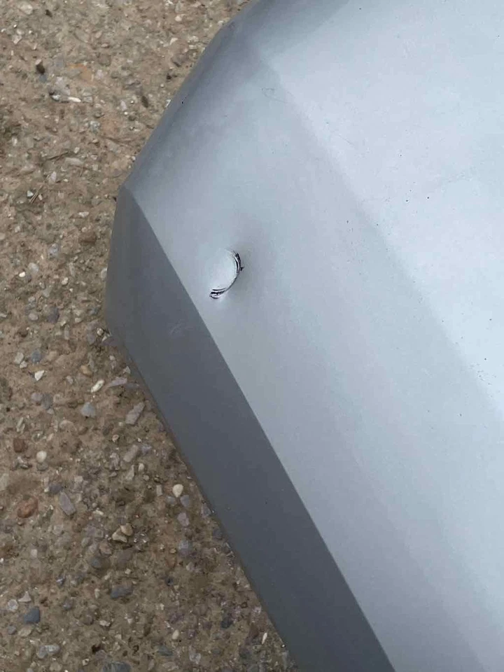 Compatível com Ford Mustang 2005-2009 conjunto de para-choque traseiro prata fabricante de equipamento original veja fotos - Imagem 3 de 4