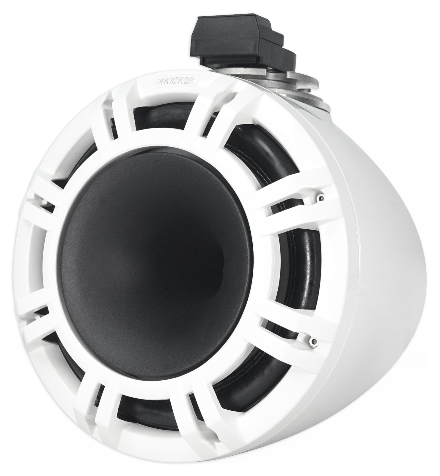 2 Светодиодных динамика Kicker KMTC9 HLCD 9 600w White Wakeboard Tower с рупорами 44KMTC94W