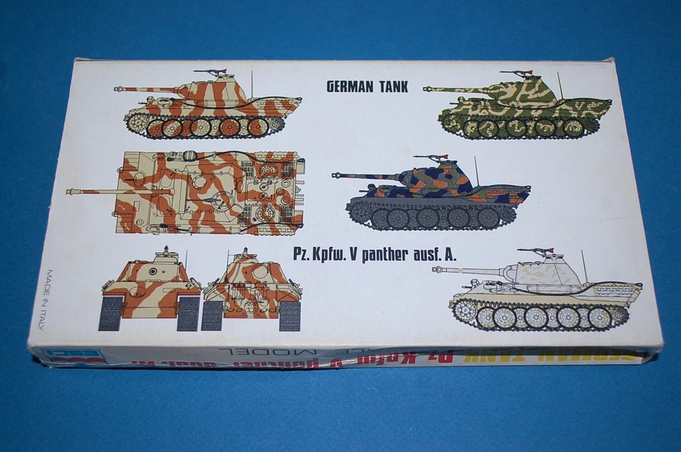 Esci 8026 - German Tank Pz.Kpfw. V Panther Ausf. A  scala 1/72 - Immagine 2 di 2