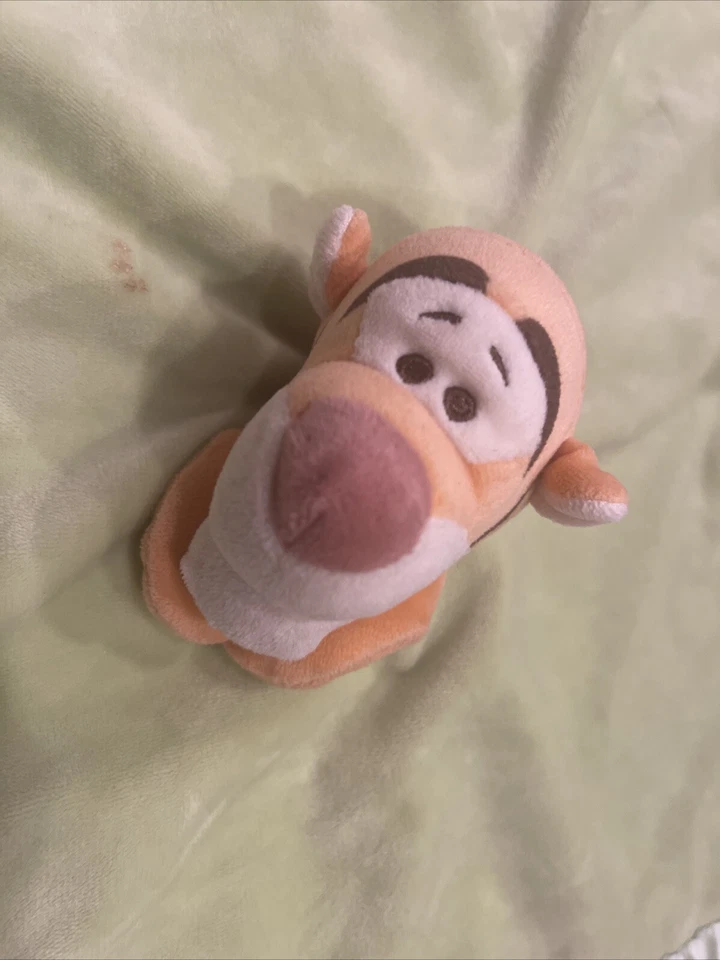Disney Tigger Lovey Green Baby Security Blanket Winnie the Pooh Satin Trim Plush - Image 2 of 4