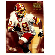 Stephen Davis 1996 Skybox Premium Rookie Card #189 NFL Washington Redskins. rookie card picture