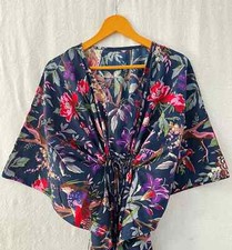 Indian Cotton Multi Kaftans Summer Dress Night Gown Maxi Bridal Caftan Dress